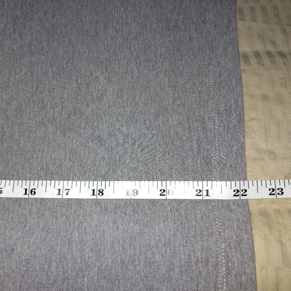 Somona heather grey tank top, with bra in 2x - Picture 5 of 6